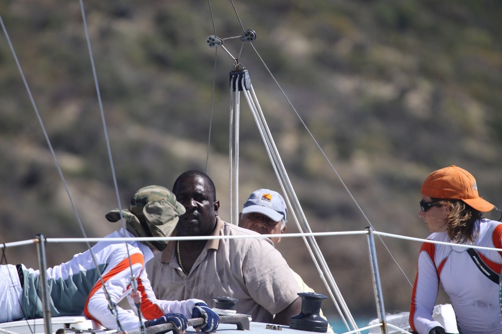 All ages race on Annick II - St. Croix Yacht Club Hospice Regatta © Rob Jones